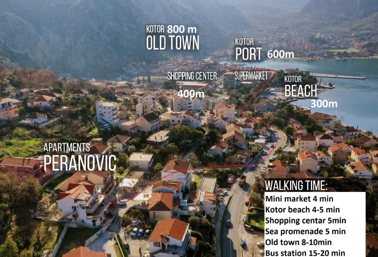 Apartments Peranovic 2 Kotor Dış mekan fotoğraf